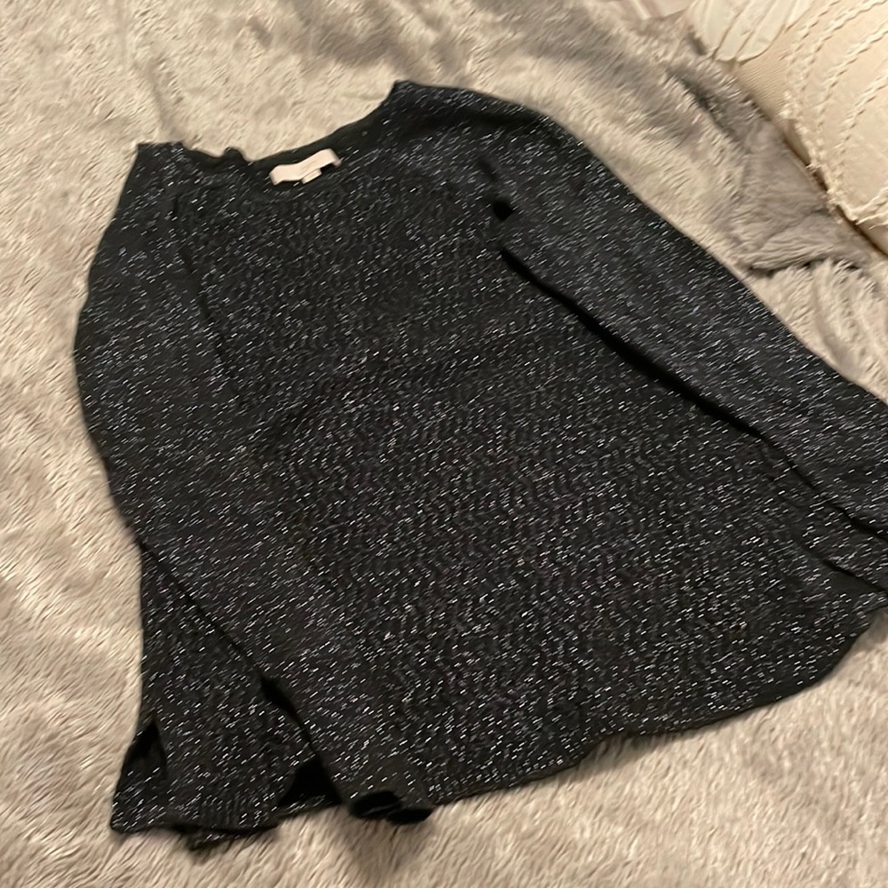 Black sweater with shimmer